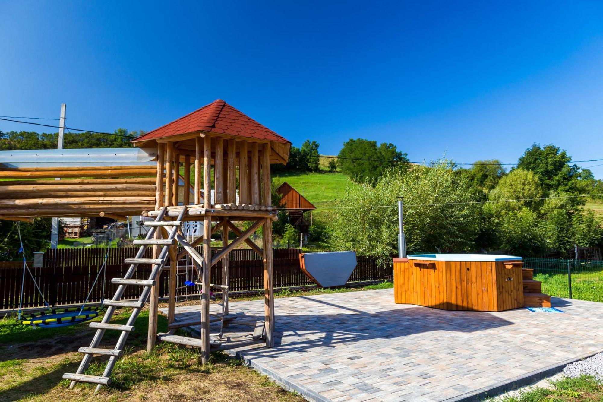 Eross Kulcsoshaz Villa Lăzarea Buitenkant foto